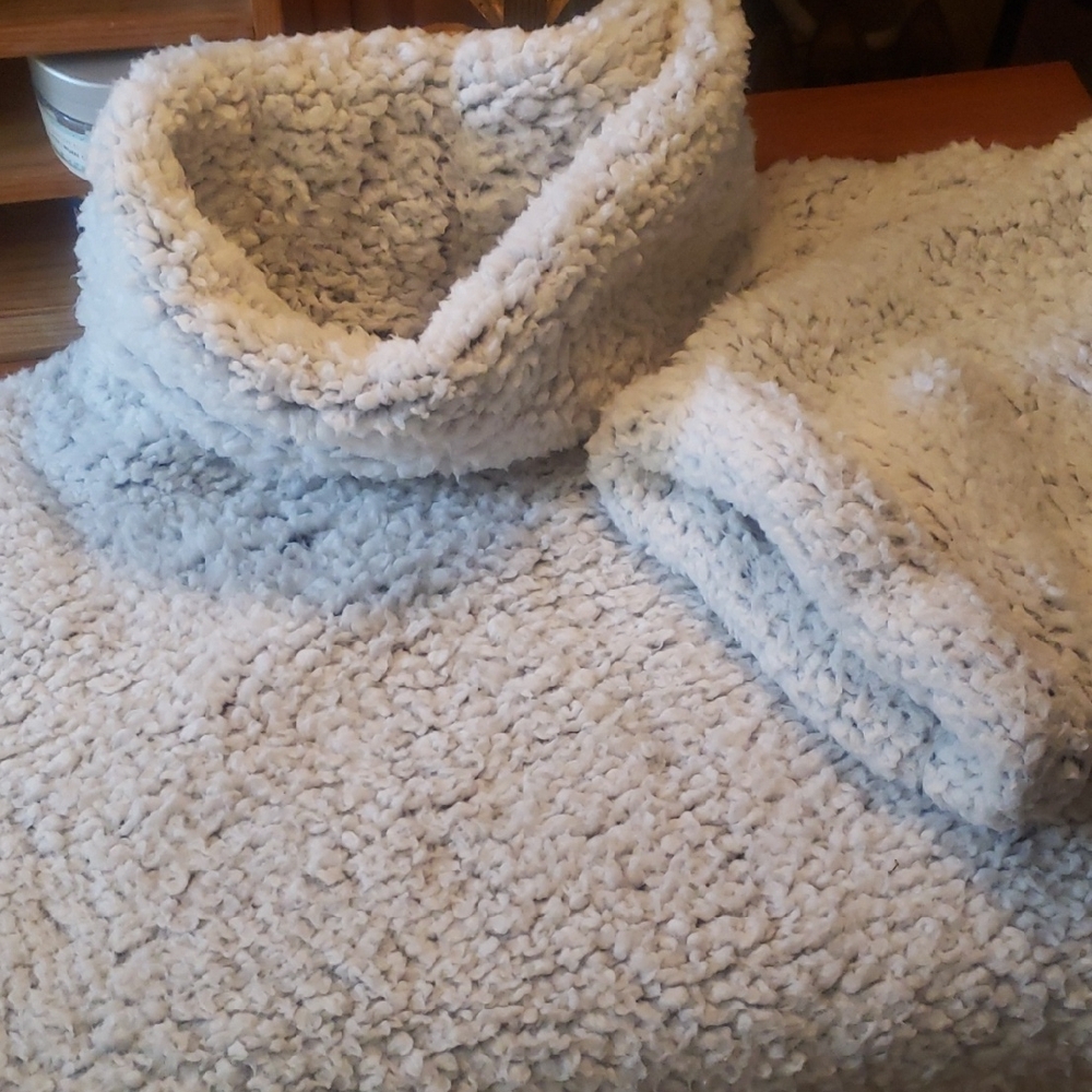 Sunday in Brooklyn Cream Cowl Neck Sweater